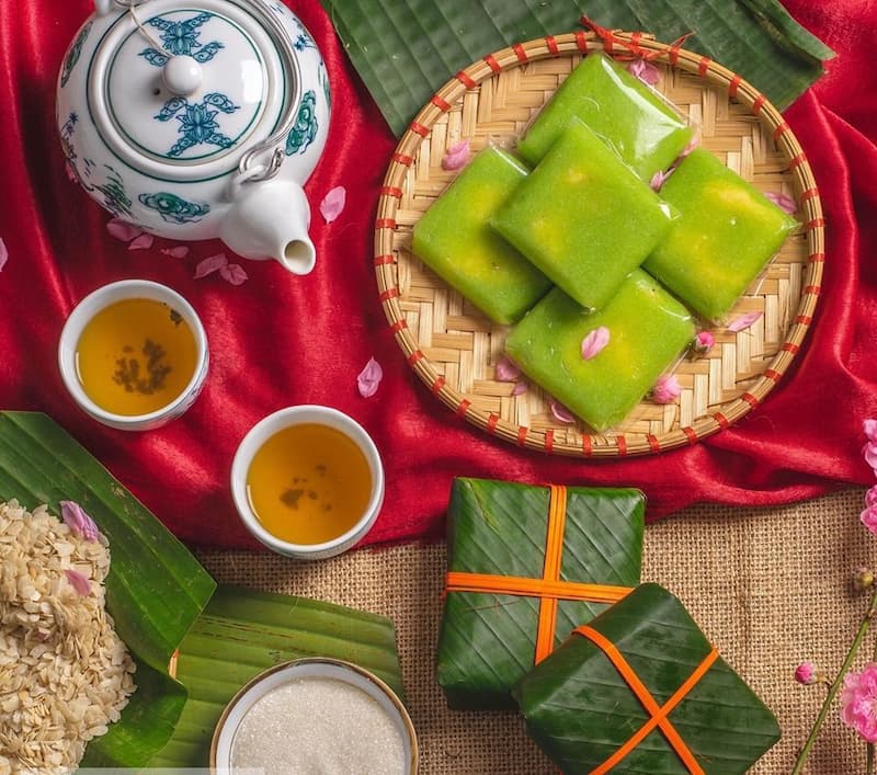 Bánh cốm xưa và nay | Bánh cốm Bảo Minh